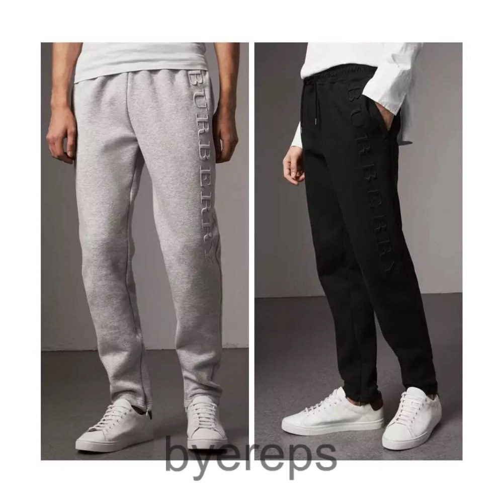 Burberry Name Embroidered Sweatpants