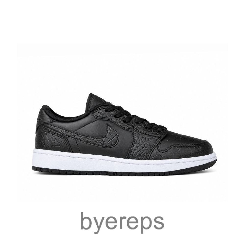 Air Jordan 1 Retro Low Golf Black Croc