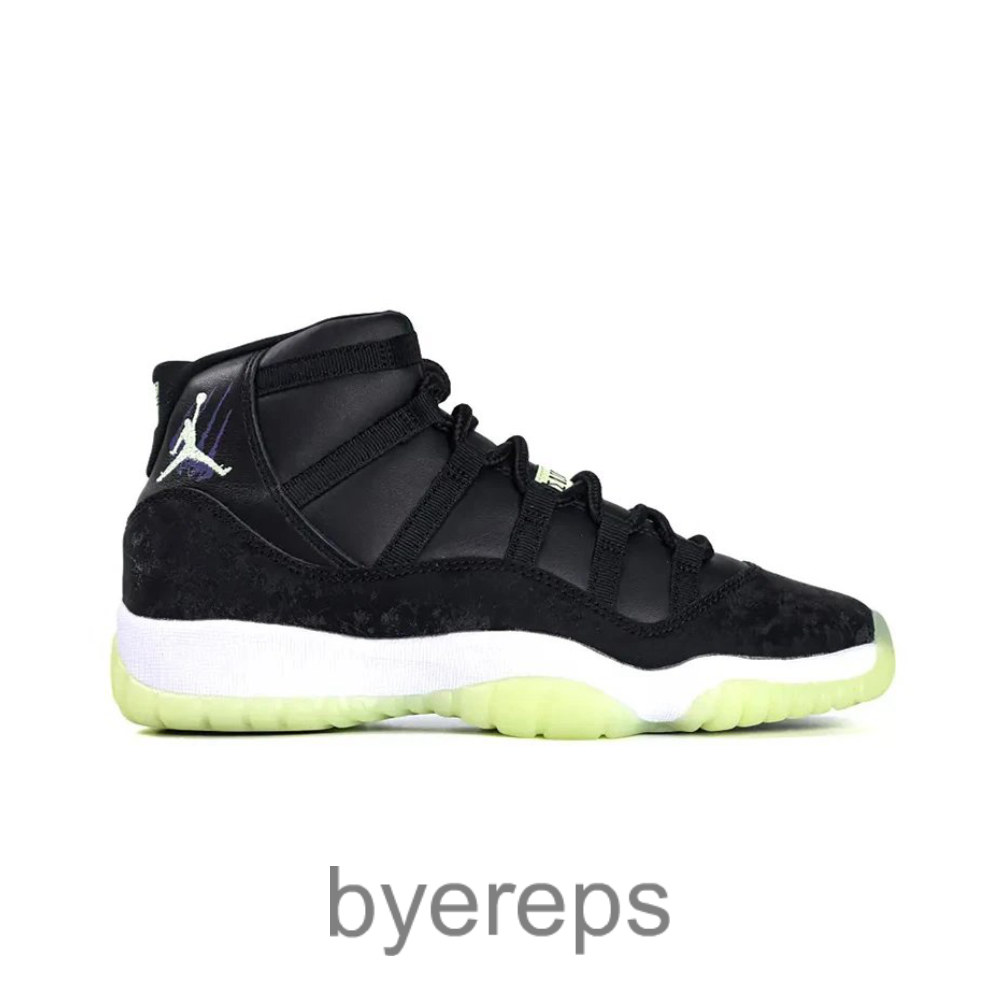Air Jordan 11 Retro Black Barely Volt