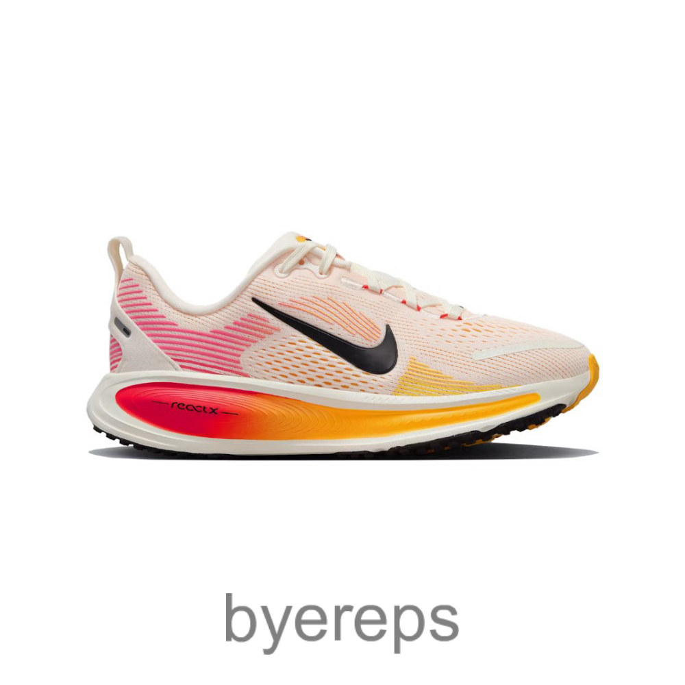 Nike Vomero 18 GS Sail Bright Crimson Running Shoes
