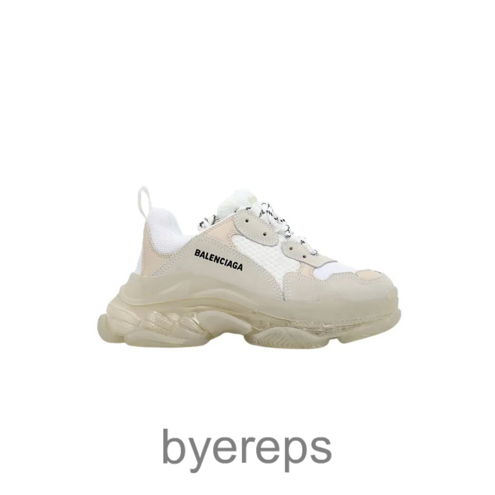 Balenciaga Triple S Clear Sole Sneaker White