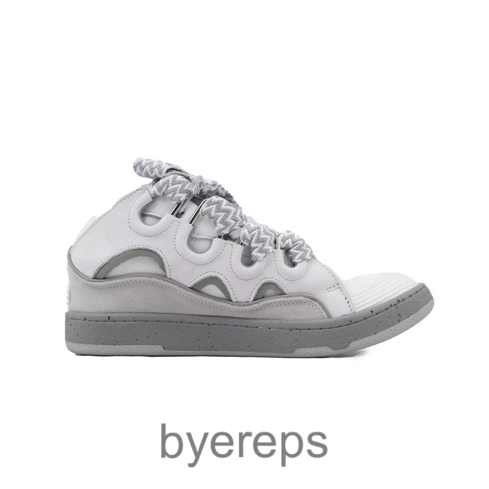 Lanvin Curb Sneakers Lime