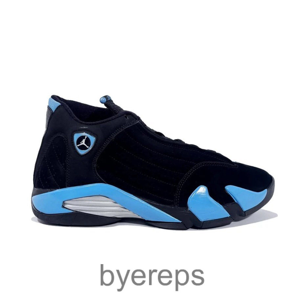 Air Jordan 14 Black University Blue