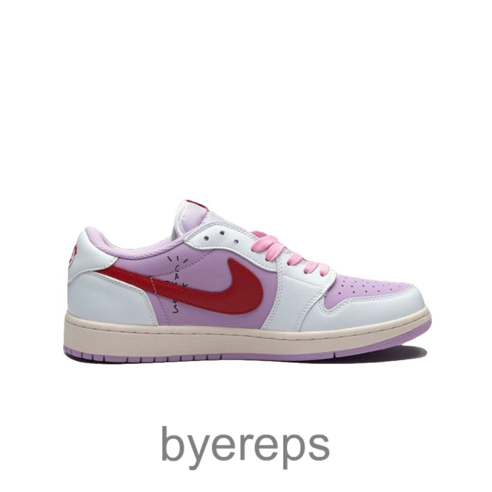 Travis Scott X Air Jordan 1 Low Shy Pink Red