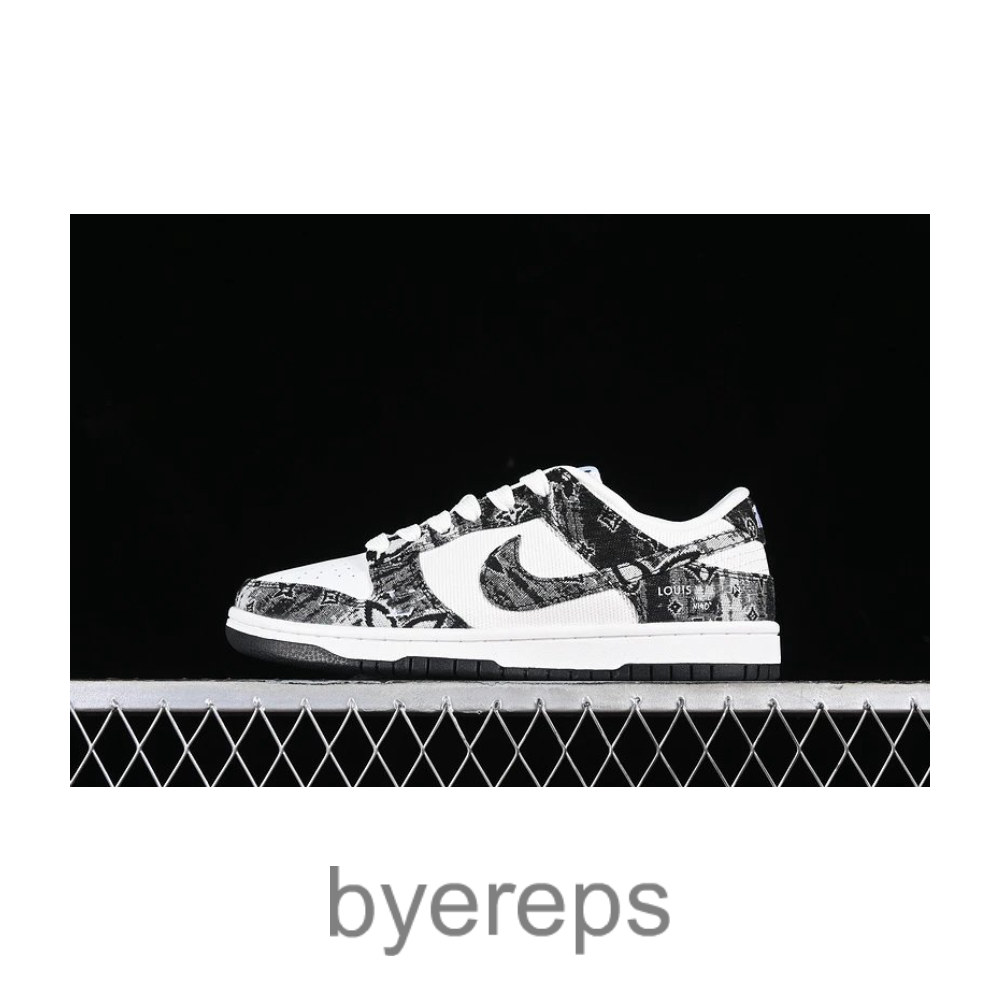 SB Dunk Low LV White/Black