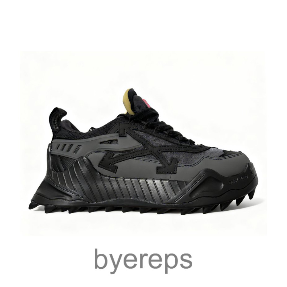Off-White Odsy-1000 Black Grey Fuchsia