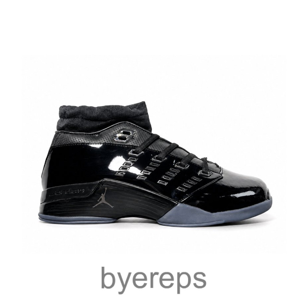 Jordan 17 Retro Low Black Patent