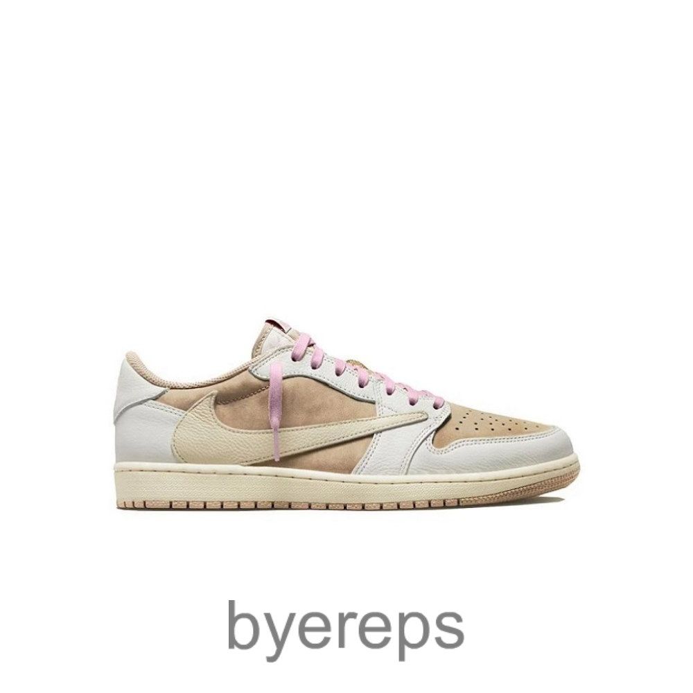 Travis Scott X Air Jordan 1 Low OG Sp Sail Shy Pink