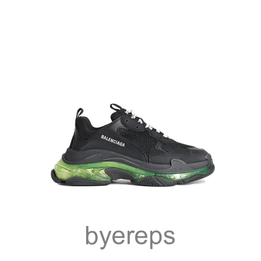 Balenciaga Triple S Trainer Black Green
