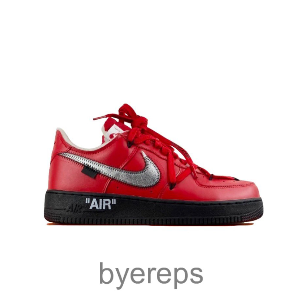 Off-White X Air Force 1 Low Crimson