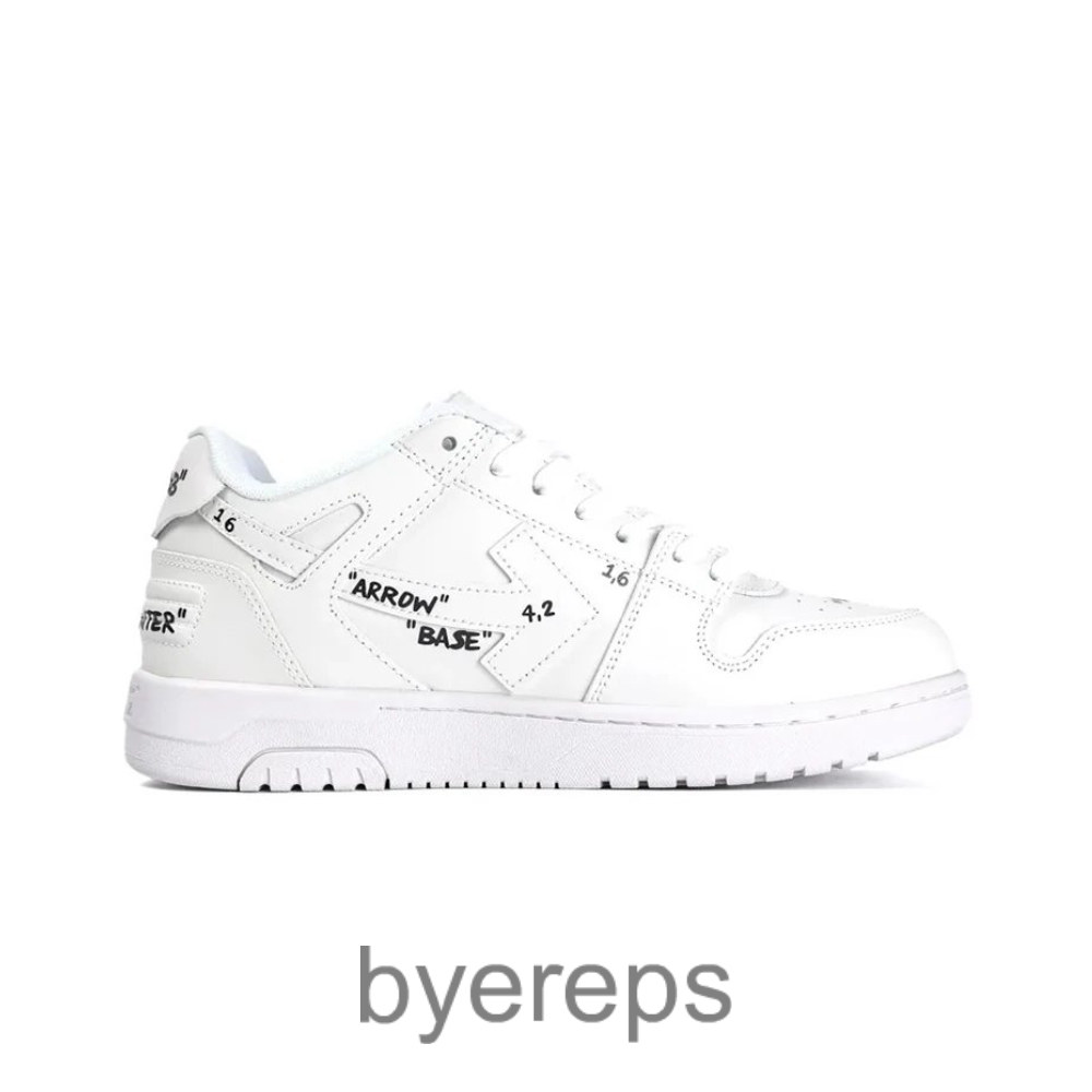 Off-White Out Of Office Graffiti Outsole White
