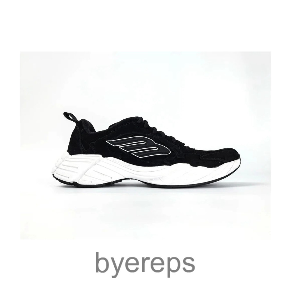 Balenciaga Monday Shoe In Black White