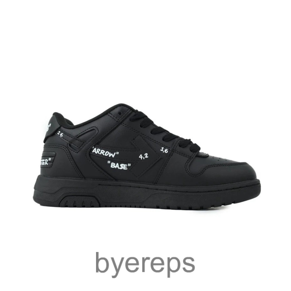 Off-White Out Of Office Graffiti Outsole Black