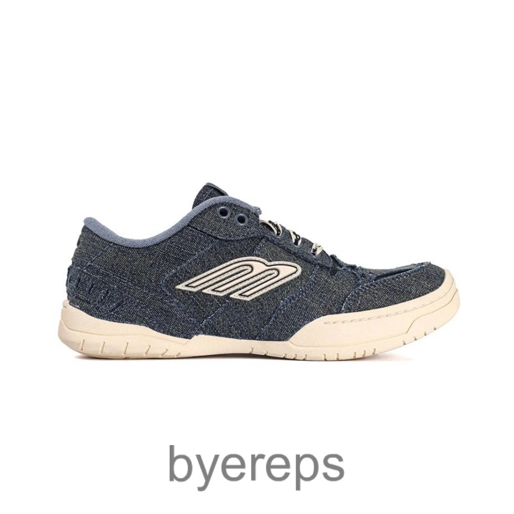 Balenciaga Hamptons Denim Sneakers Blue Off White