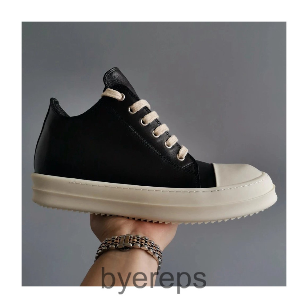 Rick Owens Luxor Low Black