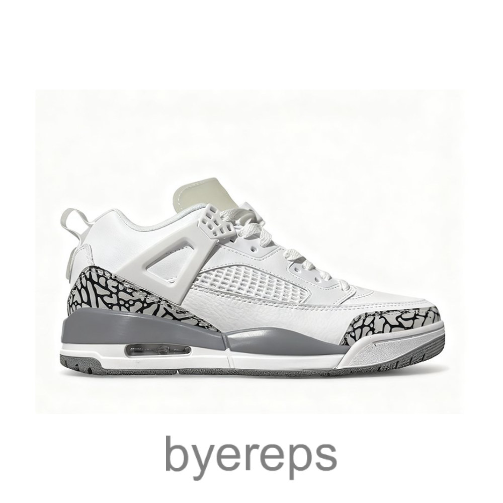 Air Jordan Spizike Low White Cement