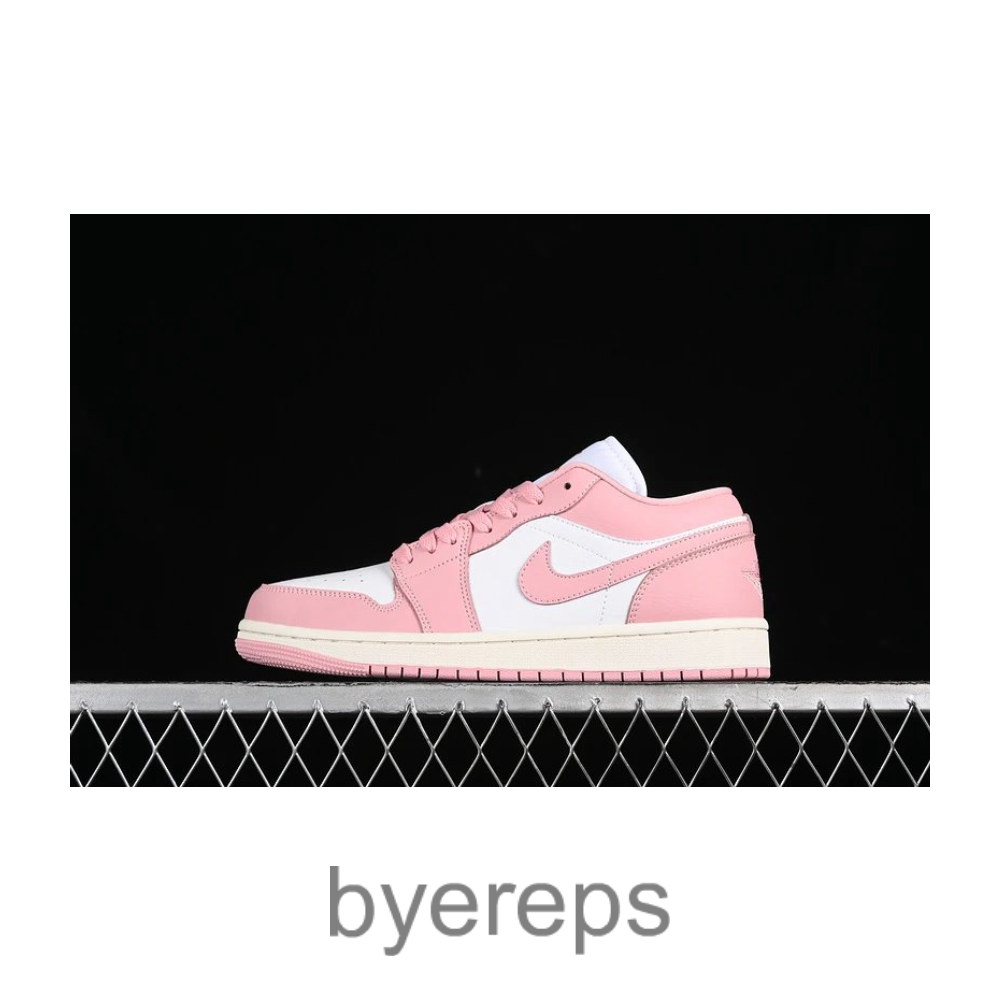 Air Jordan 1 Low White/Pink Oxford/Sail