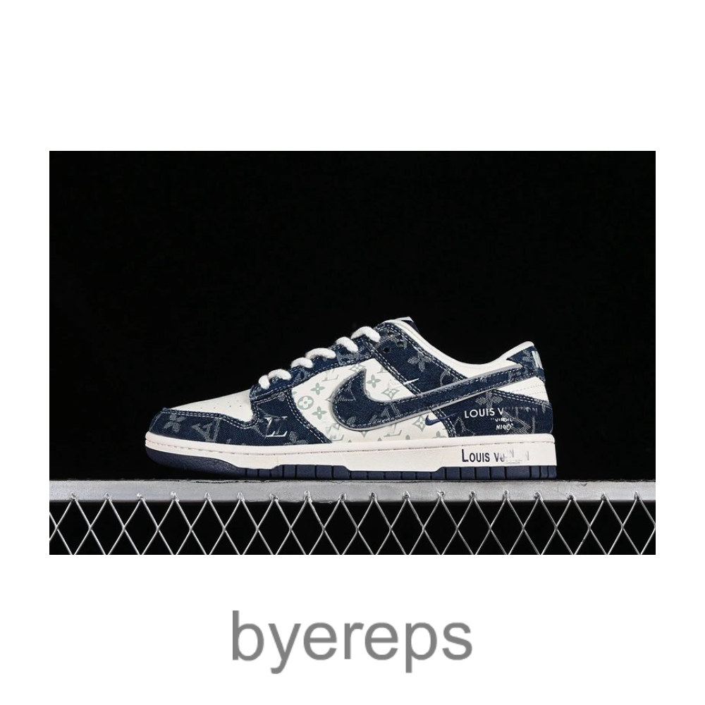 SB Dunk Low LV White/Blue/Grey