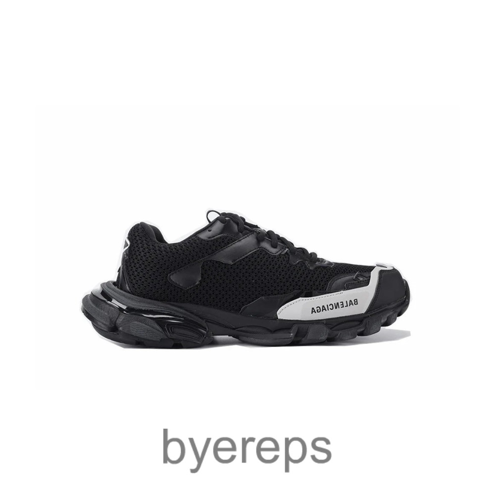Balenciaga Triple-S Black (White Logo)