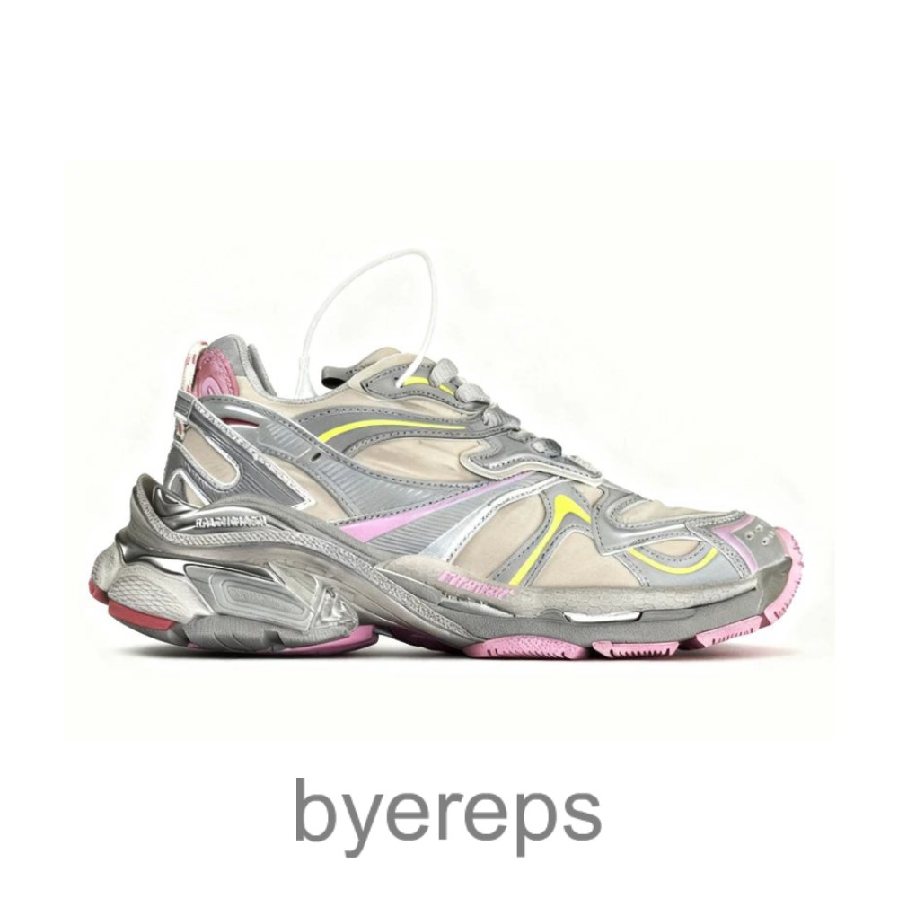 Balenciaga Runner 2 Sneakers Nylon Multi Colors