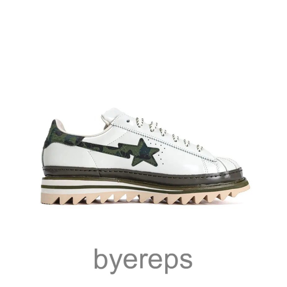 Clot X Bape X Adidas Superstar By E Shark Tooth