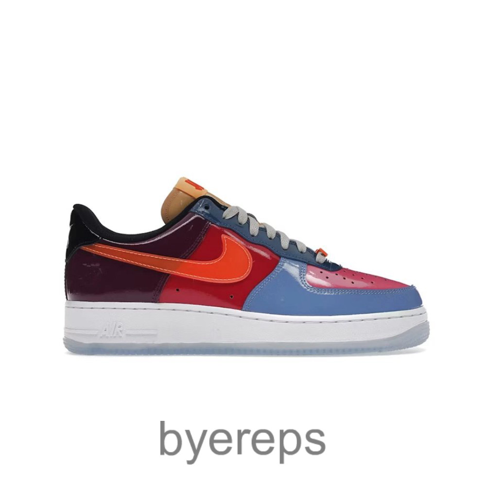 Air Force 1 Low Undefeated Multi-Patent Total Orange