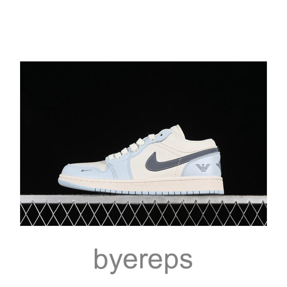 Air Jordan 1 Low White/Grey/Blue