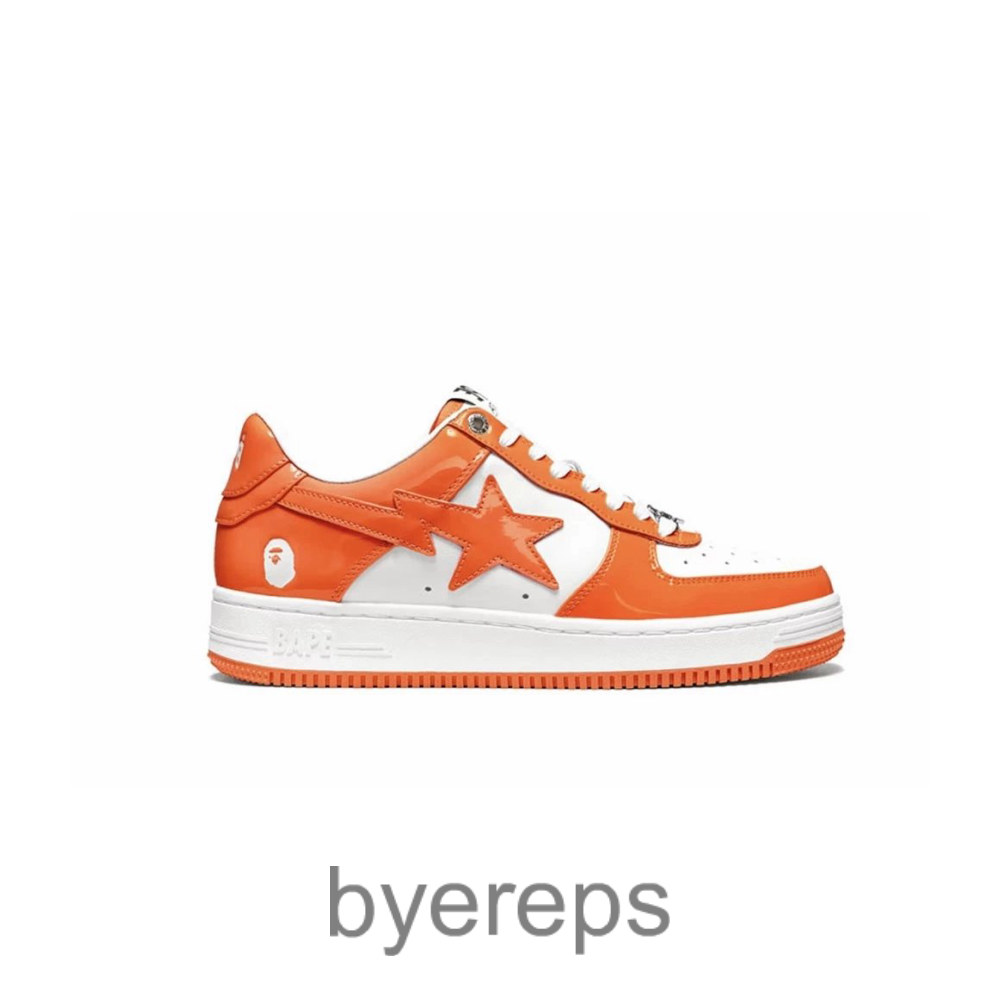 A Bathing Ape Bape Sta Low Orange