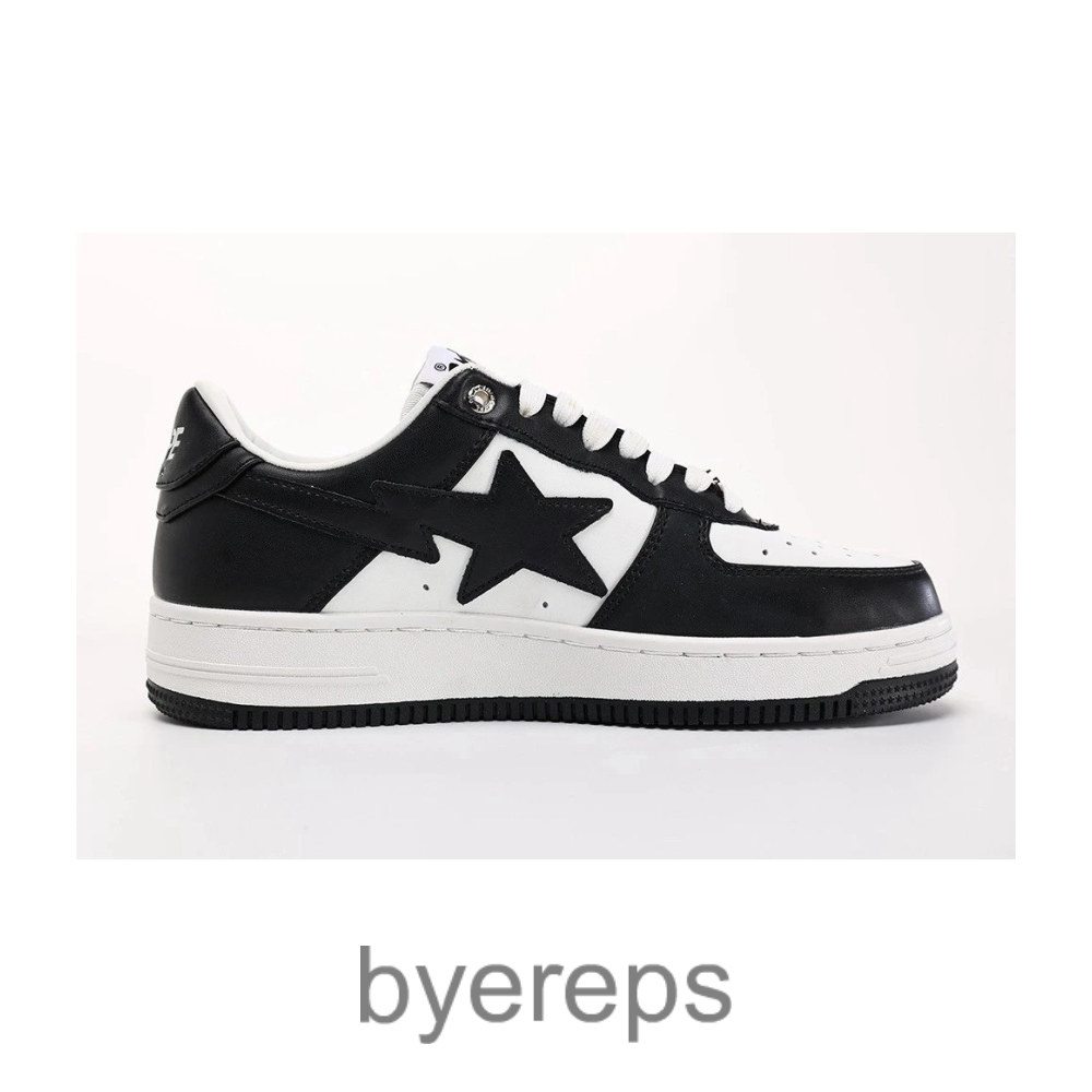 Bapesta #4 M1 Black Matter Leahter
