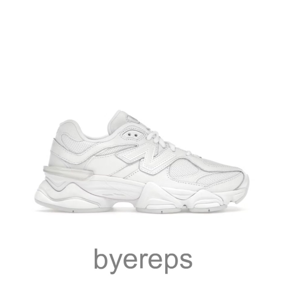 New Balance 9060 Triple White