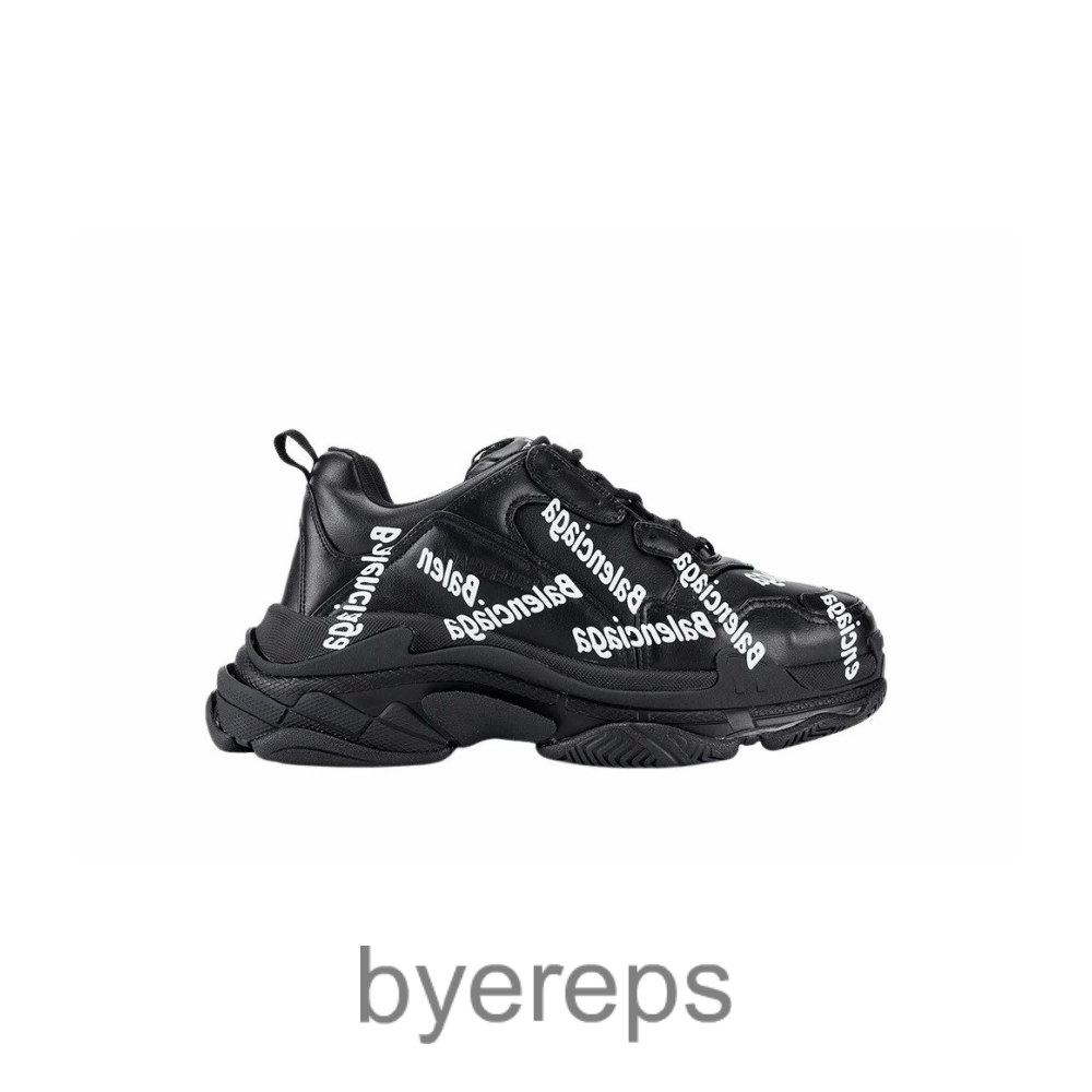 Balenciaga Triple-S Black Logo