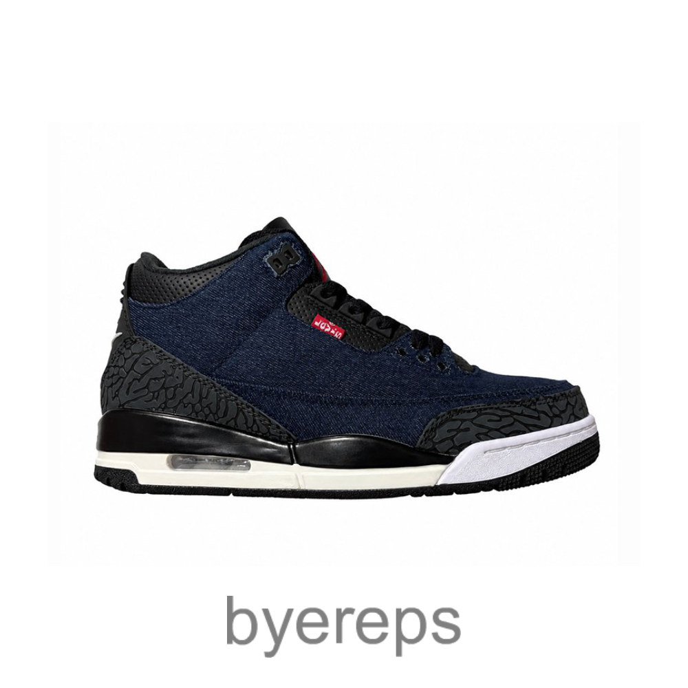 Levi'S X Air Jordan 3 Retro Denim