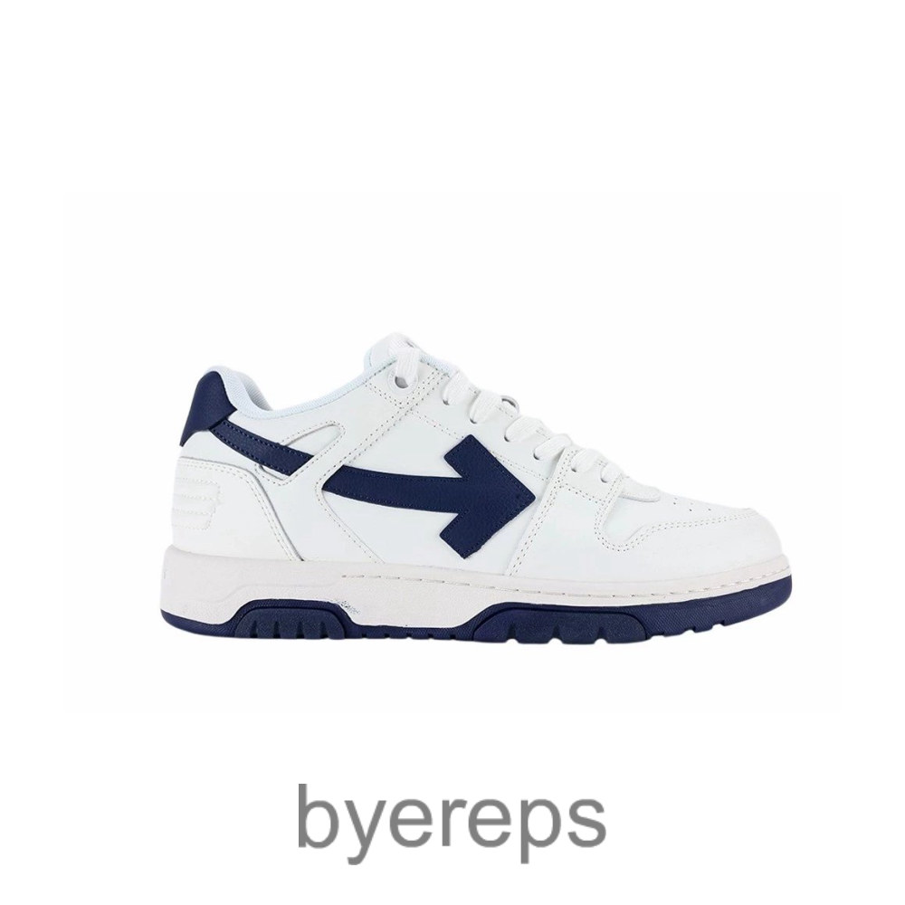 Off-White Out Of Office Ooo 30 Mm Low Tops Black White Blue