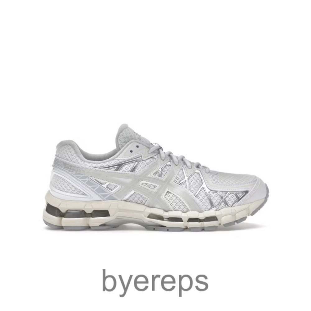 Asics Gel-Kayano 20 White Pure Silver