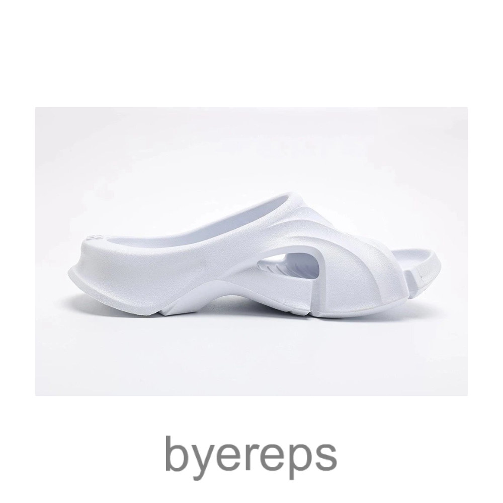 Balenciaga Mold Slide Sandal White