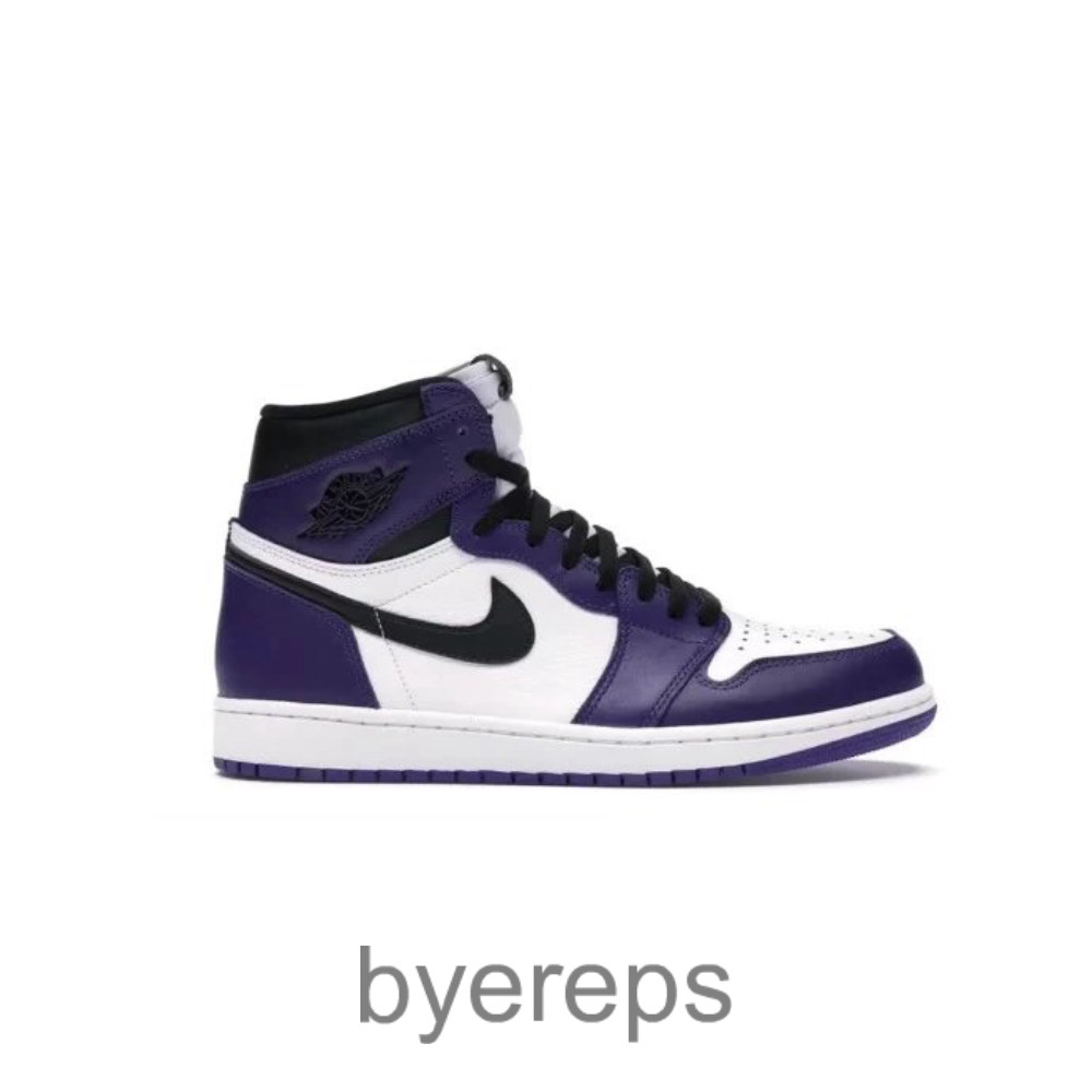 Jordan 1 High Court Purple White