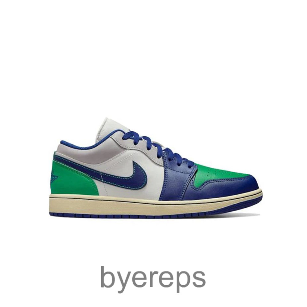 Air Jordan 1 Low Stadium Green/Deep Royal Blue