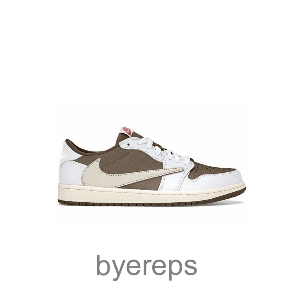 Travis Scott Air Jordan 1 Low White Brown