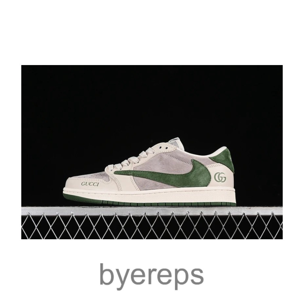 Travis Scott X Fragment Design X Air Jordan 1 Low OG Sp Off White/Green/Grey
