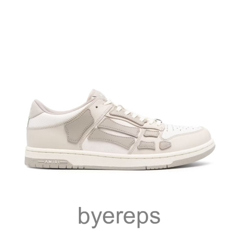 Amiri Skel Low Top Alabaster