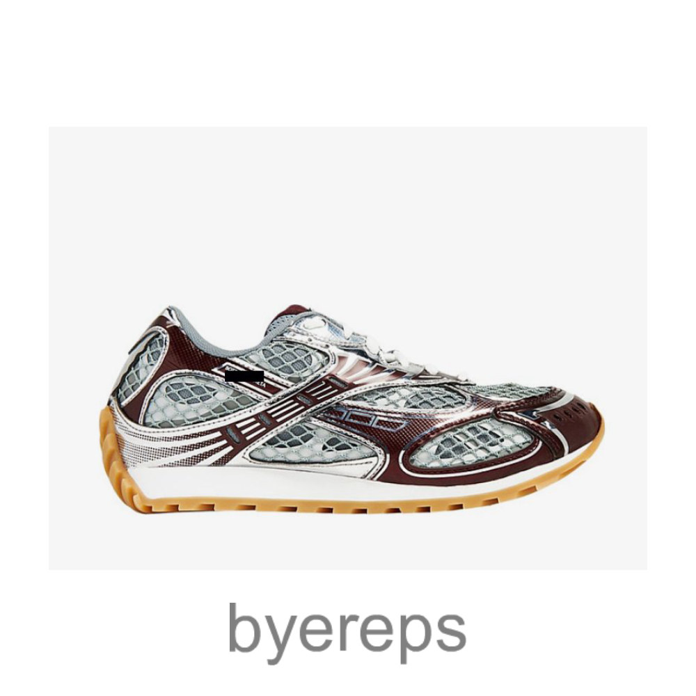 Bottega Veneta Orbit Sneaker Merlot
