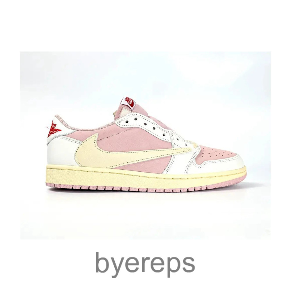 Travis Scott Air Jordan 1 Low OG White Pink Shy Pink