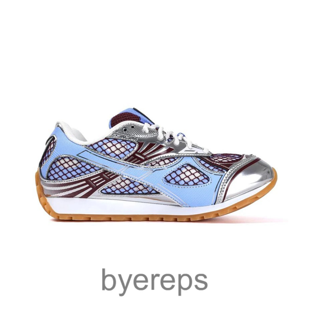 Bottega Veneta Orbit Sneakers Barolo Blue Bell