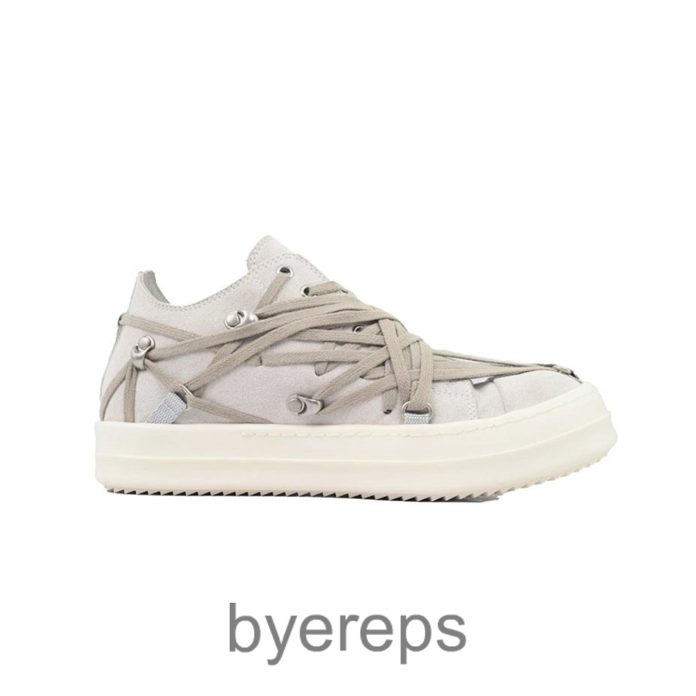 Rick Owens Megalace Crazy Kidnapped Rice White