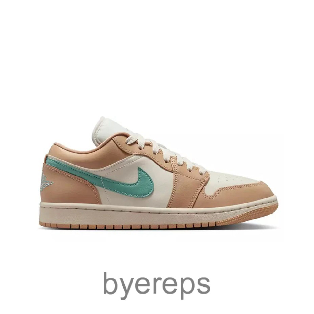 Air Jordan 1 Low Light Orewood Brown Hemp