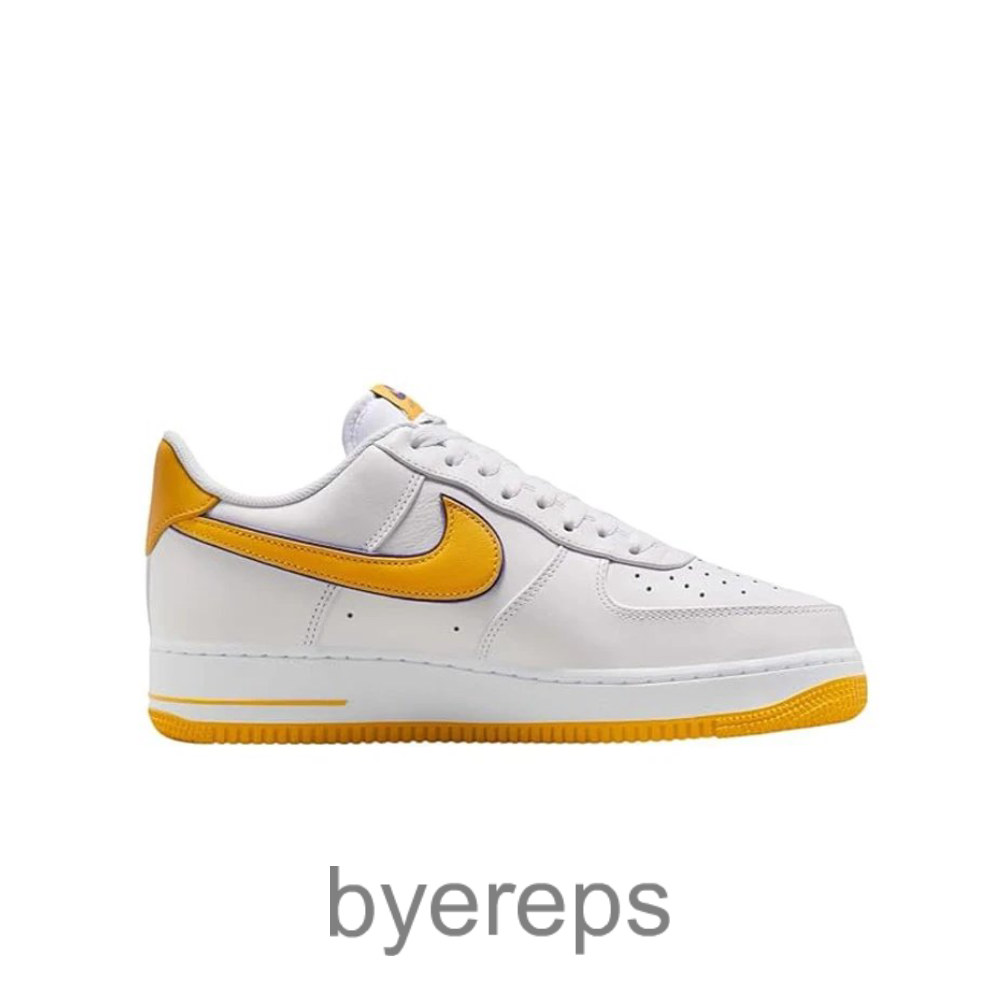 Air Force 1 '07 X Kobe Low White Varsity Maize