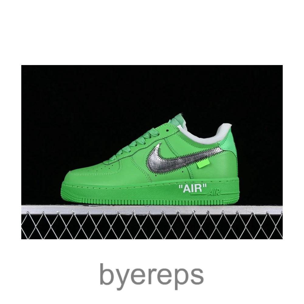 New York Brooklyn Museum X OW X Air Force 1 07 Low Light Green Spark