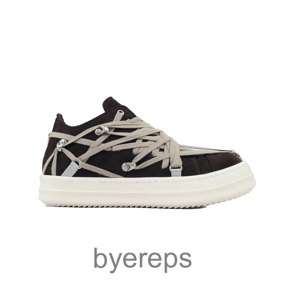 Rick Owens Megalace Crazy Binding Black