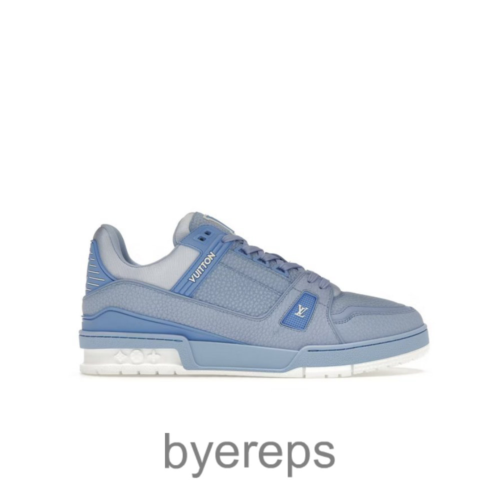 Trainer Light Blue White