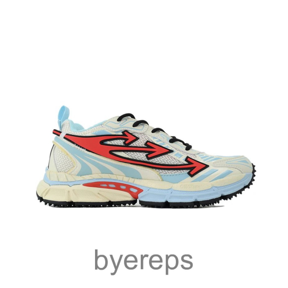 Off-White Be Right Back Powder Blue/Coral Red
